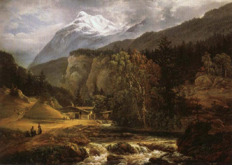 Johan Christian Dahl Alpine Landscape